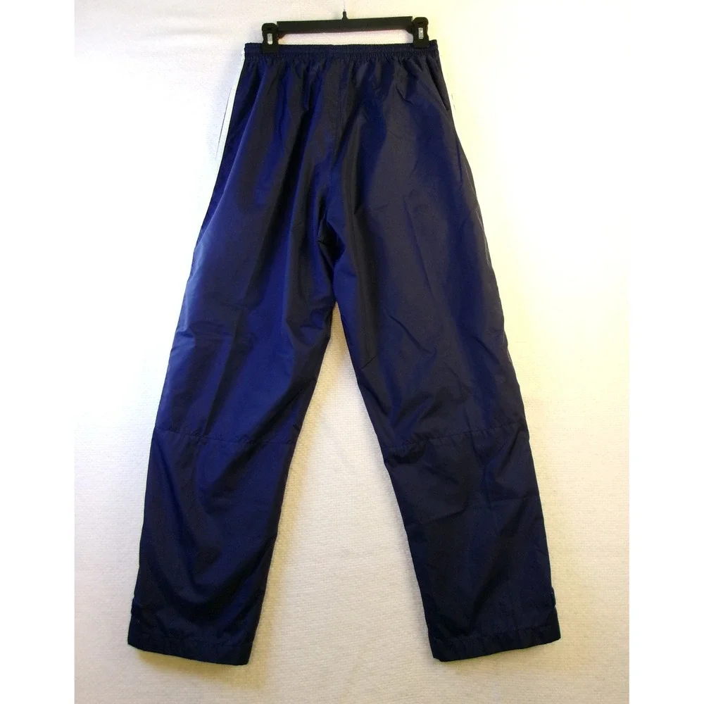 Adidas Vintage Navy Blue 3-Stripe Wind Track Pants Mens Medium‎ AUZ001 01/02